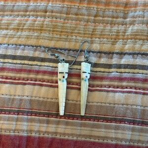 Zuni Corn Maiden earrings
